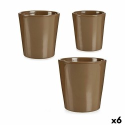 Set de pots Taupe Argile (6...