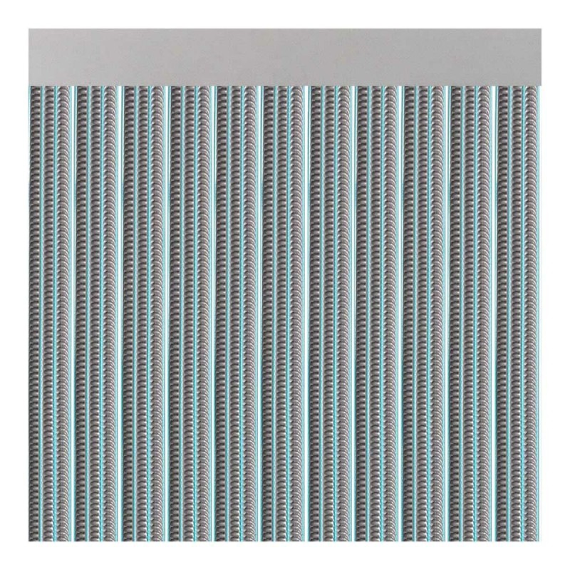 Rideau Acudam Lisboa Portes Gris Extérieur PVC Aluminium 90 x 210 cm