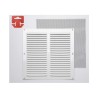 Grille Fepre Moustiquaire Laqué Aluminium Blanc (25 x 25 cm)