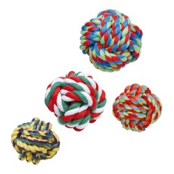 Jouet pour chien Gloria Polyester Coton Multicouleur (6-7 cm)