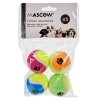 Jouet pour chien Ballon Multicouleur Ø 4,5 cm Polyéthylène polypropylène ABS (12 Unités)