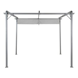 Pergola DKD Home Decor Polyester Acier (290 x 290 x 230 cm)