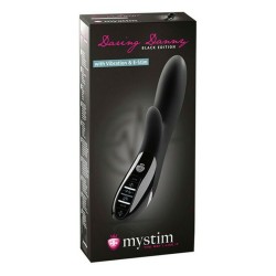 Vibration de Stimulation Double Mystim Daring Danny Estim Noir