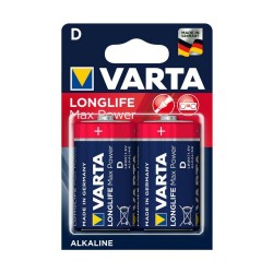 Batteries Varta Long Life Max Power (2 Pièces)