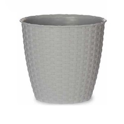 Pot Stefanplast 3872119 Gris Plastique 19 x 17,5 x 19 cm