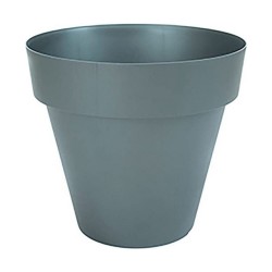 Pot Plastiken Anthracite polypropylène (Ø 14 cm)