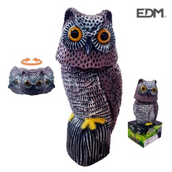 Répulsif EDM Hibou Oiseaux Ø 19 x 40 cm polypropylène