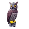 Répulsif EDM Hibou Oiseaux Ø 19 x 40 cm polypropylène