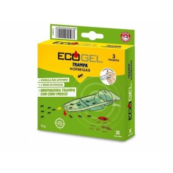 Insecticide Novar Ecogel 3 Pièces Fourmis Piège 15 g