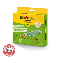 Insecticide Novar Ecogel 3 Pièces Fourmis Piège 15 g