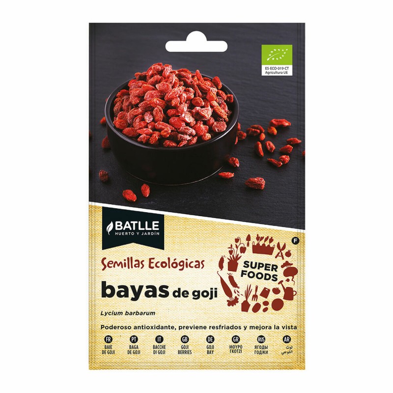 Graines Batlle Super Foods Écologique Baies de Goji