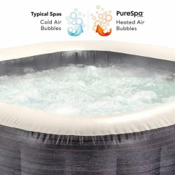 Spa gonflable Colorbaby Purespa Burbujas Greystone Deluxe