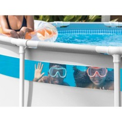 Piscine Démontable Colorbaby Clearview Prism Frame 488 x 122 cm