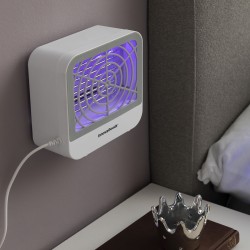 Lampe Anti-moustique avec Crochet Mural KL Box InnovaGoods Blanc ABS (Reconditionné A+)