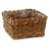 Pot Marron Canne (24 x 13 x 24 cm) (12 Unités)