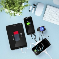 Chargeur Sans Fil Qi avec Ports USB Xtra Battery 145955 (20 Unités)