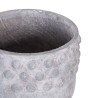 Cache-pot 37 x 37 x 27,5 cm Gris Résine