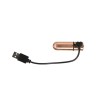 Vibromasseur à boules First Class Mini PowerBullet Crystal 9 Rose Or