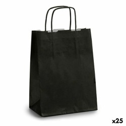 Sac en papier Noir (18 x 8...