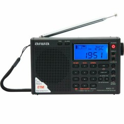 Radio-réveil Aiwa PLL DSP FM stereo tuner / SW / MW / LW