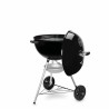 Barbecue à Charbon avec Couvercle et Roulettes Weber Original E-5710 Noir