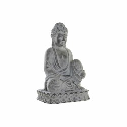 Figure décorative de jardin DKD Home Decor Gris Métal Résine Magnésium Buda 30 x 40 cm 42,5 x 35 x 67 cm (42,5 x 35 x 67 cm)