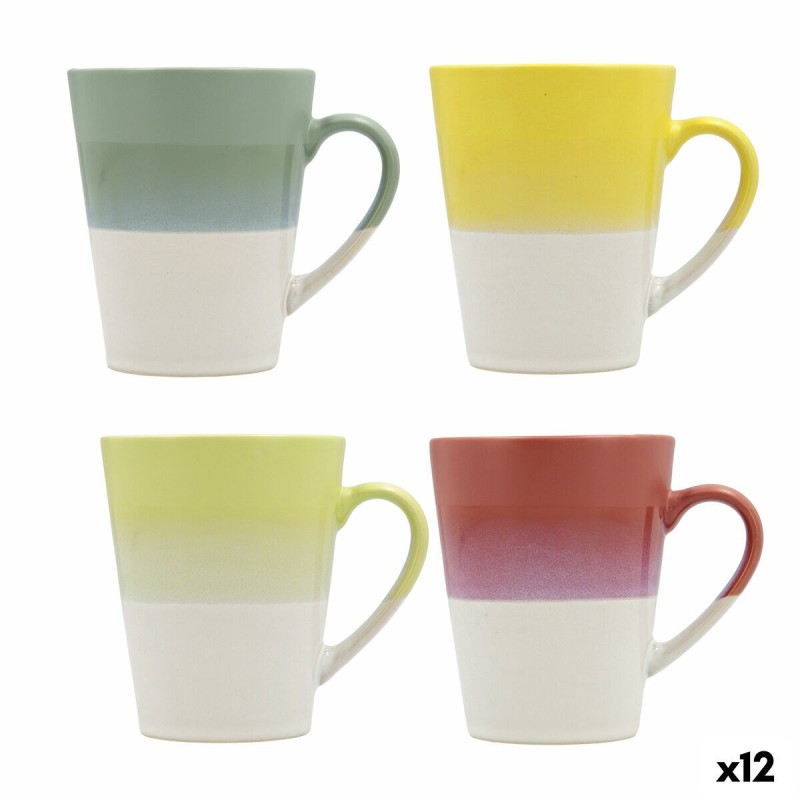 Tasse Quid Atenua Céramique Multicouleur (300 ml) (12 Unités)