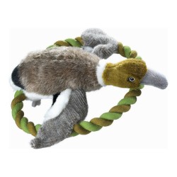 Jouet pour chien en peluche Hunter Wildlife Train Avec corde Canard (26 cm)