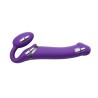 Ultra Harnais 2 & Gode Vibrating Strap-on-me Purple