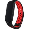 Bracelet à montre Cool Rouge Xiaomi Mi Band 5, 6, Amazfit Band 5