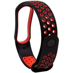 Bracelet à montre Cool Rouge Xiaomi Mi Band 5, 6, Amazfit Band 5