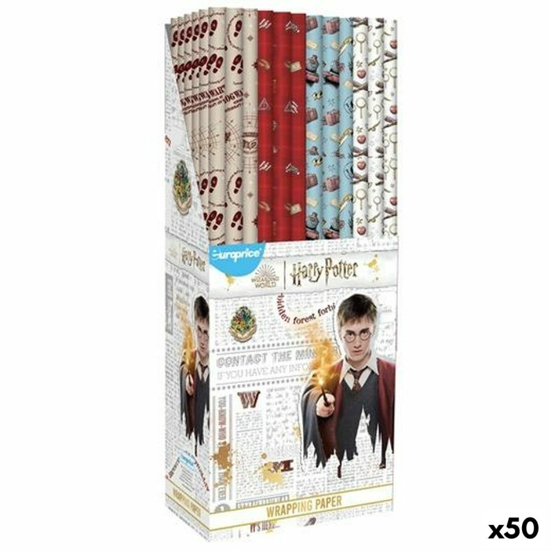 Papier-cadeau Harry Potter 70 x 200 cm (50 Unités)