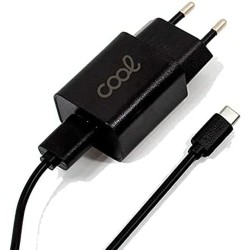 Chargeur mural Cool Kit 2 en 1 Noir