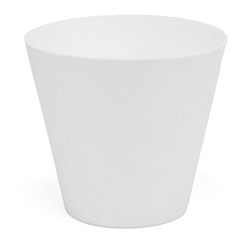 Cache-pot Plastiken 8122 Blanc Ø 22 cm