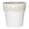 Pot auto-arrosant Stefanplast Gaia Blanc Beige Plastique 19 x 19 x 19 cm