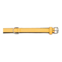 Collier pour Chien Gloria Rembourré Jaune (55 x 2,5 cm)