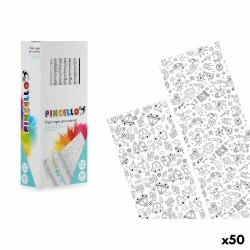 Papier-cadeau 0,7 x 1,5 m Extraterrestre Voitures 50 Unités