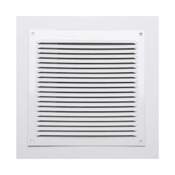 Grille Fepre Aluminium Blanc (17 x 17 cm)