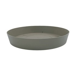 Sous-pot Plastiken taupe polypropylène (Ø 28 X 4.4 cm)