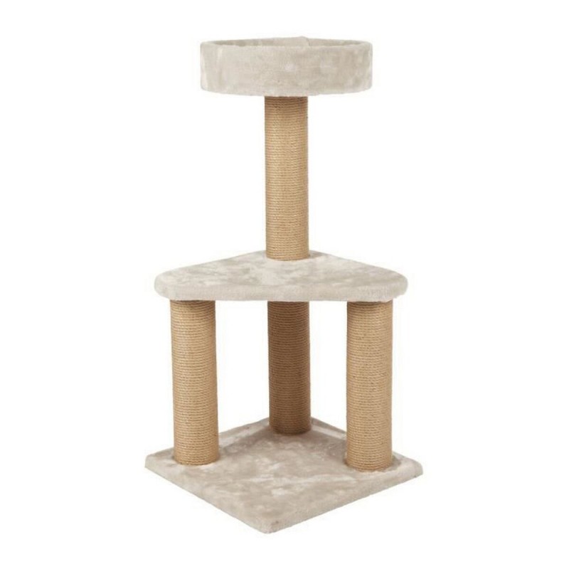 Grattoir pour Chats Trixie Ivan Arbre Sisal Gris Gris clair 82 cm