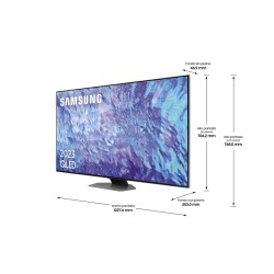 TV intelligente Samsung TQ55Q80CAT 55" 4K Ultra HD QLED AMD FreeSync