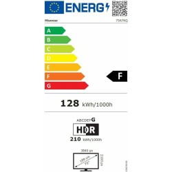 TV intelligente Hisense 75A7KQ 75" 4K Ultra HD HDR QLED