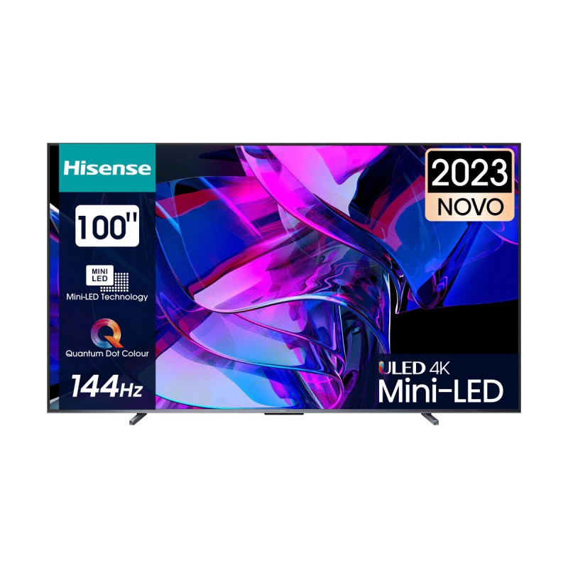 TV intelligente Hisense 100U7KQ 100" 4K Ultra HD LED Dolby Atmos AMD FreeSync