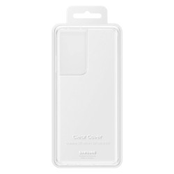 Protection pour téléphone portable Samsung EF-QG998 6,8" Samsung Galaxy S21 Ultra Transparent