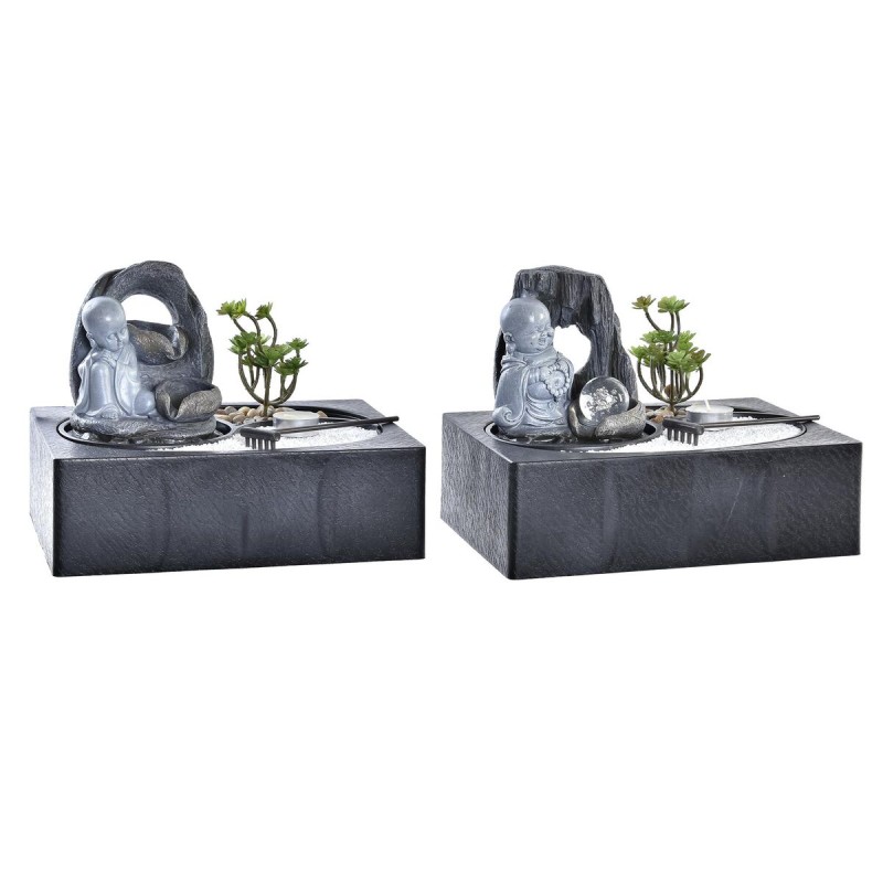 Fontaine de jardin DKD Home Decor 29 x 21 x 22 cm Résine Oriental (2 Unités)