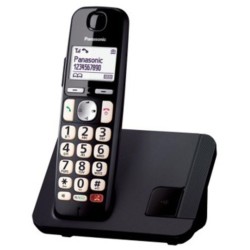 Téléphone Sans Fil Panasonic KXTGE250SPB Noir