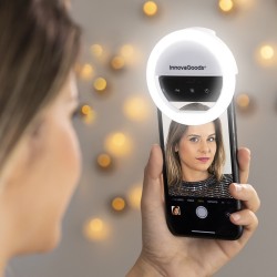 Anneau Lumineux pour Selfie Rechargeable Instahoop InnovaGoods (Reconditionné A)