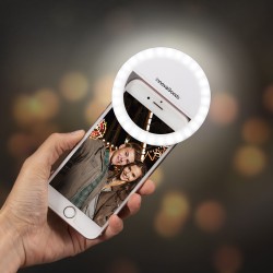 Anneau Lumineux pour Selfie Rechargeable Instahoop InnovaGoods (Reconditionné A)