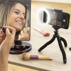 Anneau Lumineux pour Selfie Rechargeable Instahoop InnovaGoods (Reconditionné A)