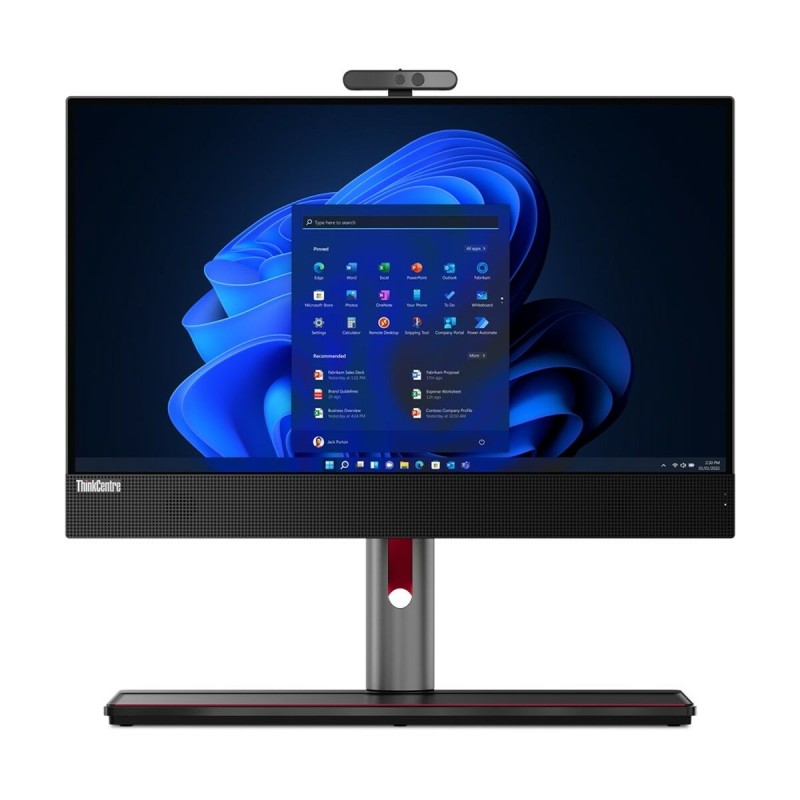 Tout en Un Lenovo ThinkCentre M70A Espagnol Qwerty 21,5" i5-12500H 8 GB RAM 256 GB SSD